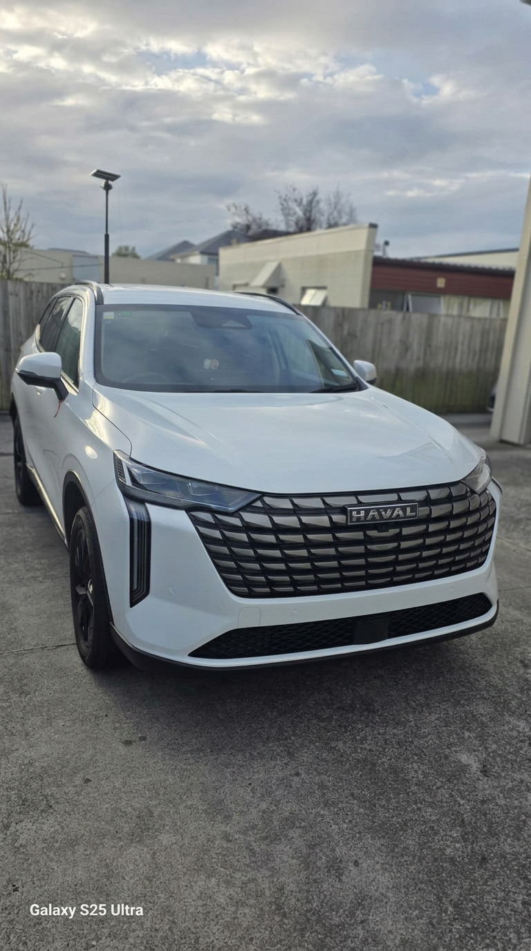White premium SUV